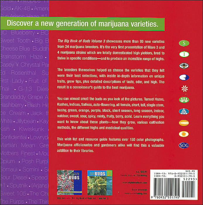 The Big Book of Buds, Volume 3: More Marijuana Varieties from the World's Great Seed Breeders