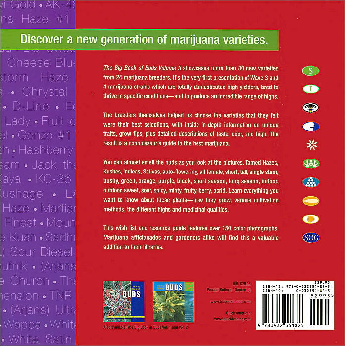The Big Book of Buds, Volume 3: More Marijuana Varieties from the World's Great Seed Breeders