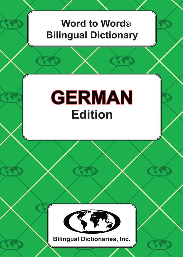 German Word to Word Bilingual Dictionary