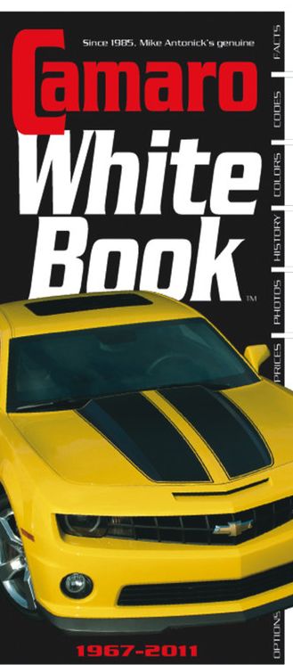 Camaro White Book 1967-2011