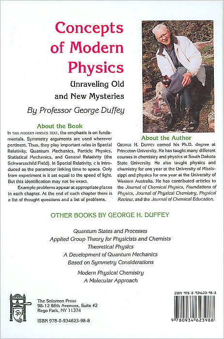 Concepts of Modern Physics