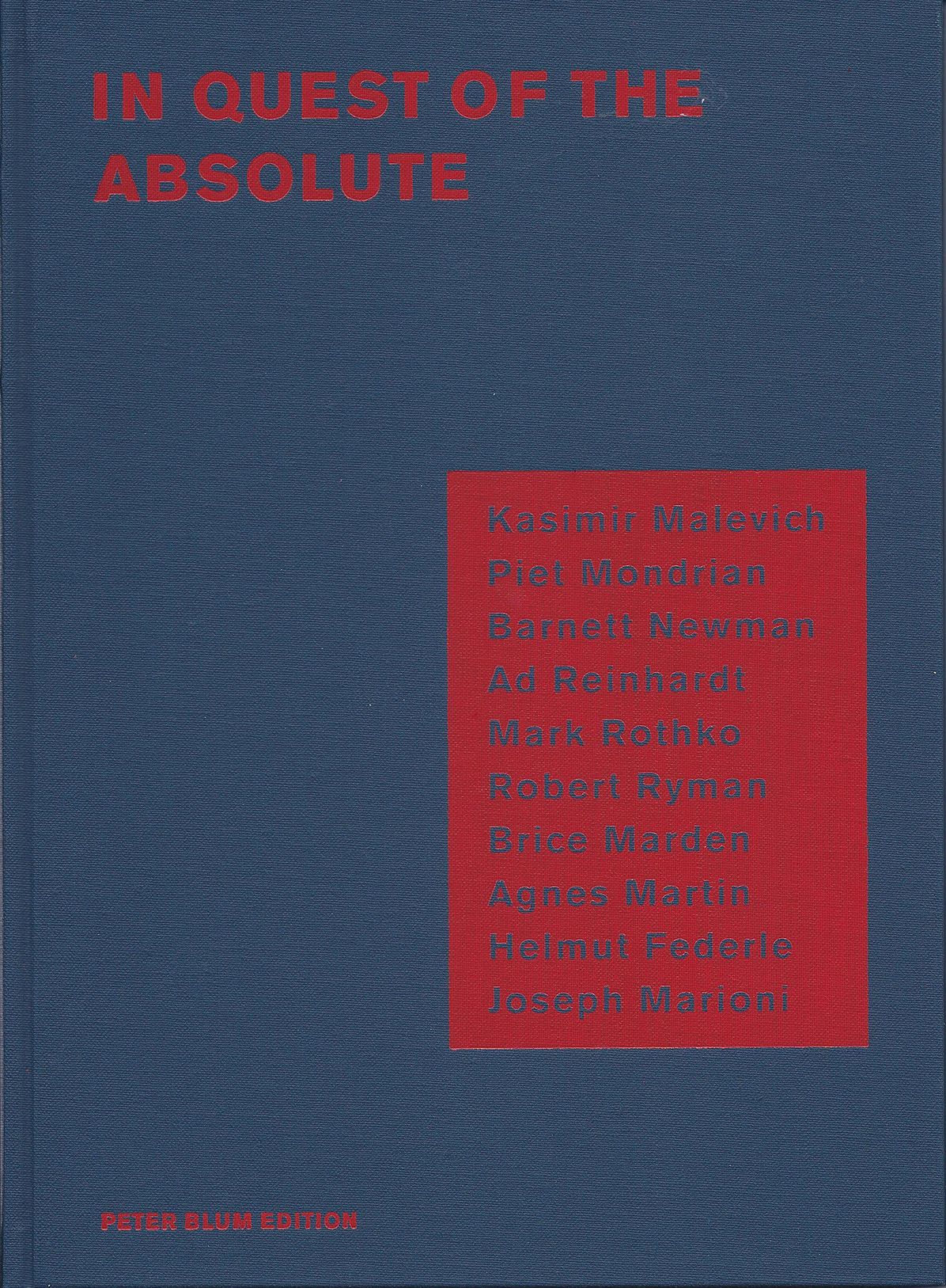 In Quest of the Absolute