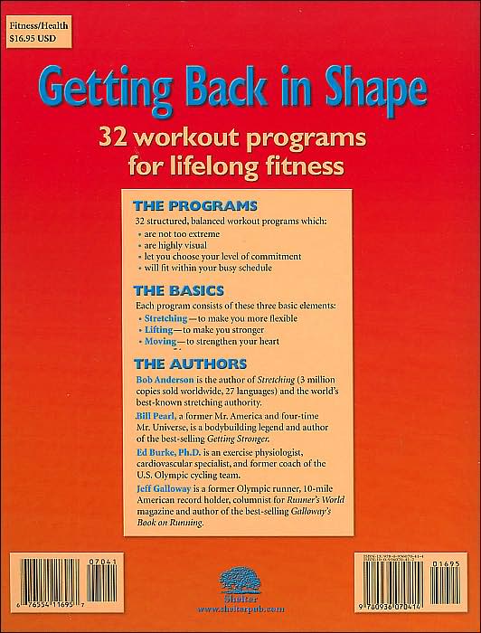 Getting Back in Shape: 32 Workout Programs for Lifelong Fitness