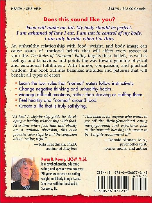 The Rules of Normal Eating