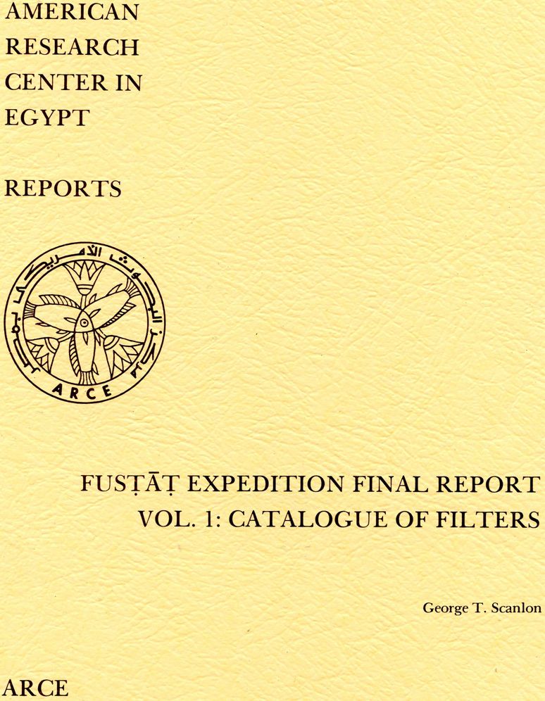Fustat Expedition Final Report: Catalogue of Filters