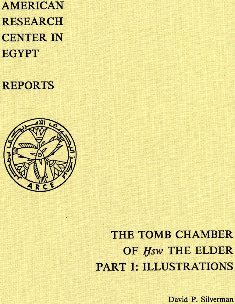 Tomb Chamber of HSW the Elder: The Inscribed Material at Kom el-Hisn: The Plates