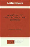 Manual of Intensional Logic: Center for the Study of Language and Information