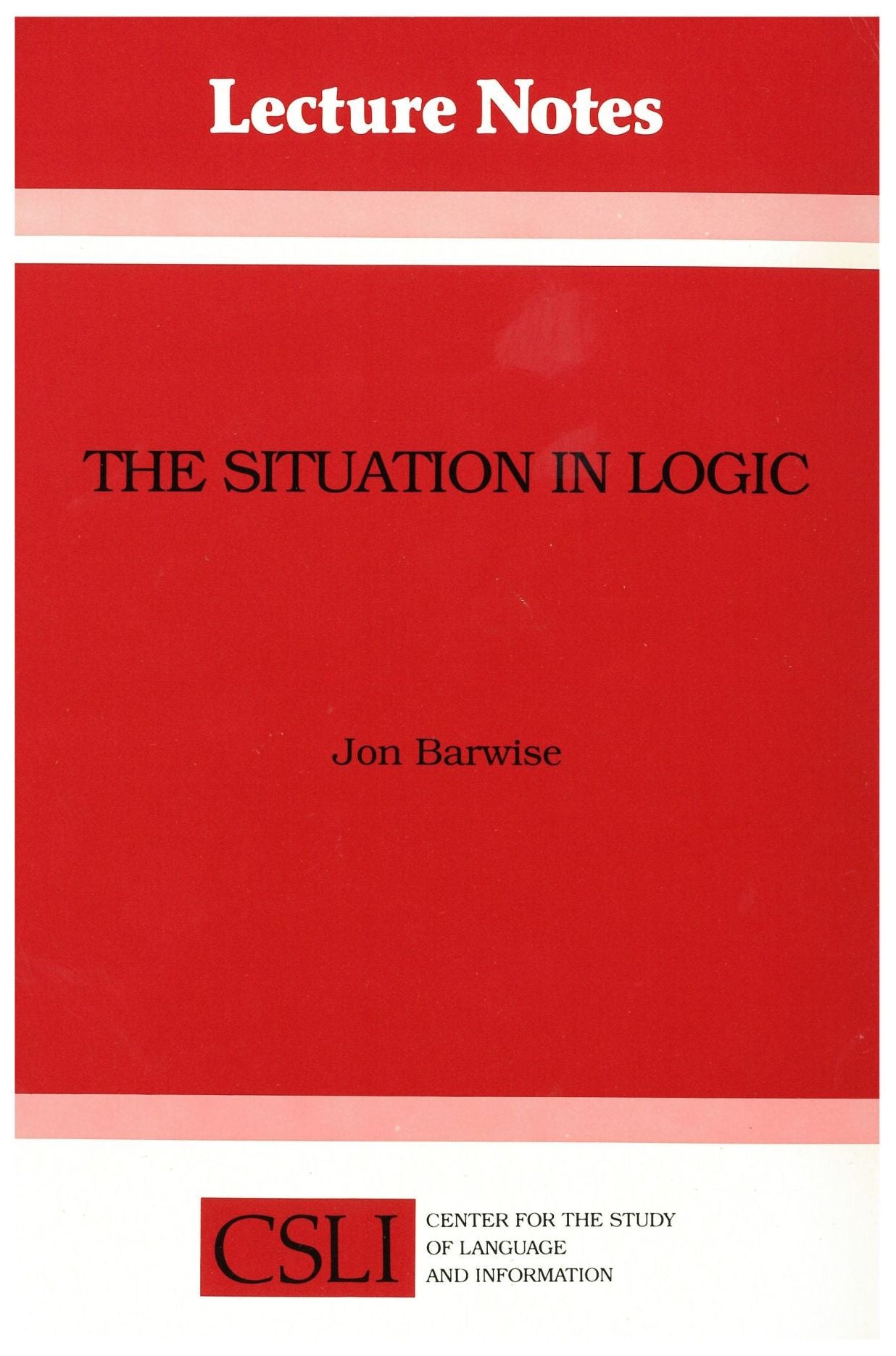 The Situation in Logic