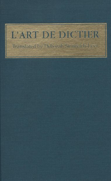 L' Art de Dictier