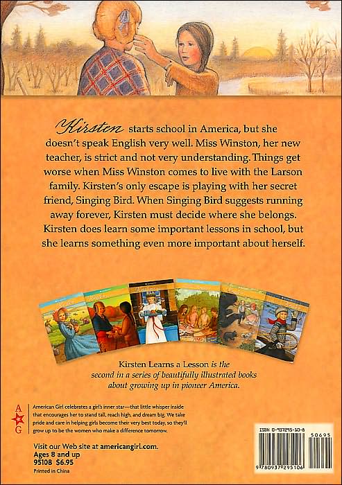 Kirsten Learns a Lesson: A School Story (American Girls Collection Series: Kirsten #2)