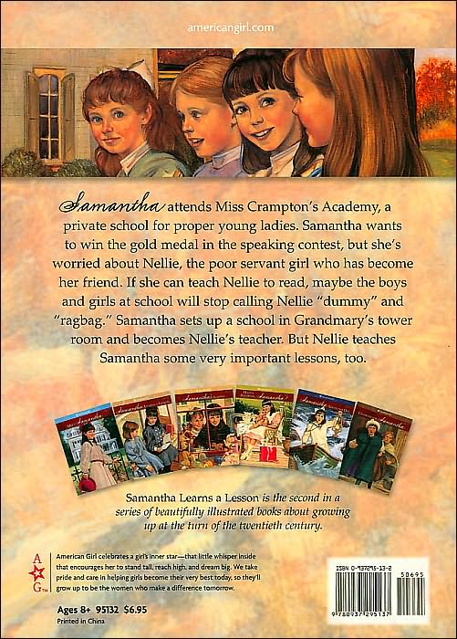 Samantha Learns a Lesson: A School Story (American Girls Collection Series: Samantha #2)