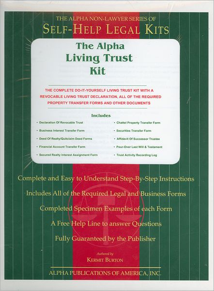 The Alpha Living Trust Kit: National Edition