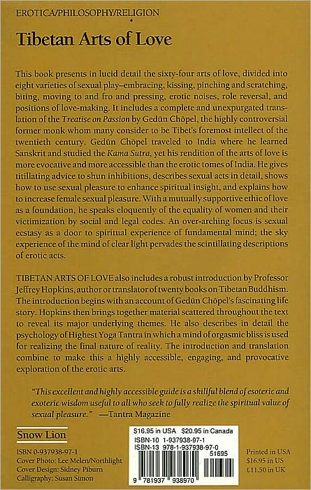 Tibetan Arts of Love