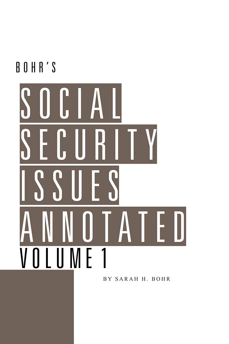 Social Security Issues Annotated