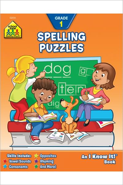 Spelling Puzzles: Grade 1