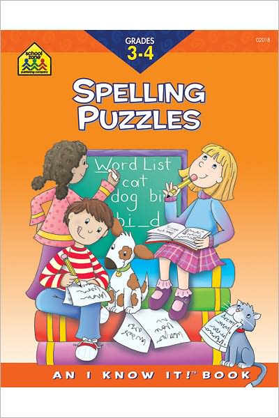 Spelling Puzzles: Grades 3-4
