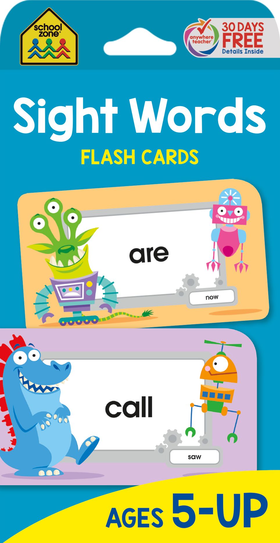Beginning Basic Sight Words: Flash Cards