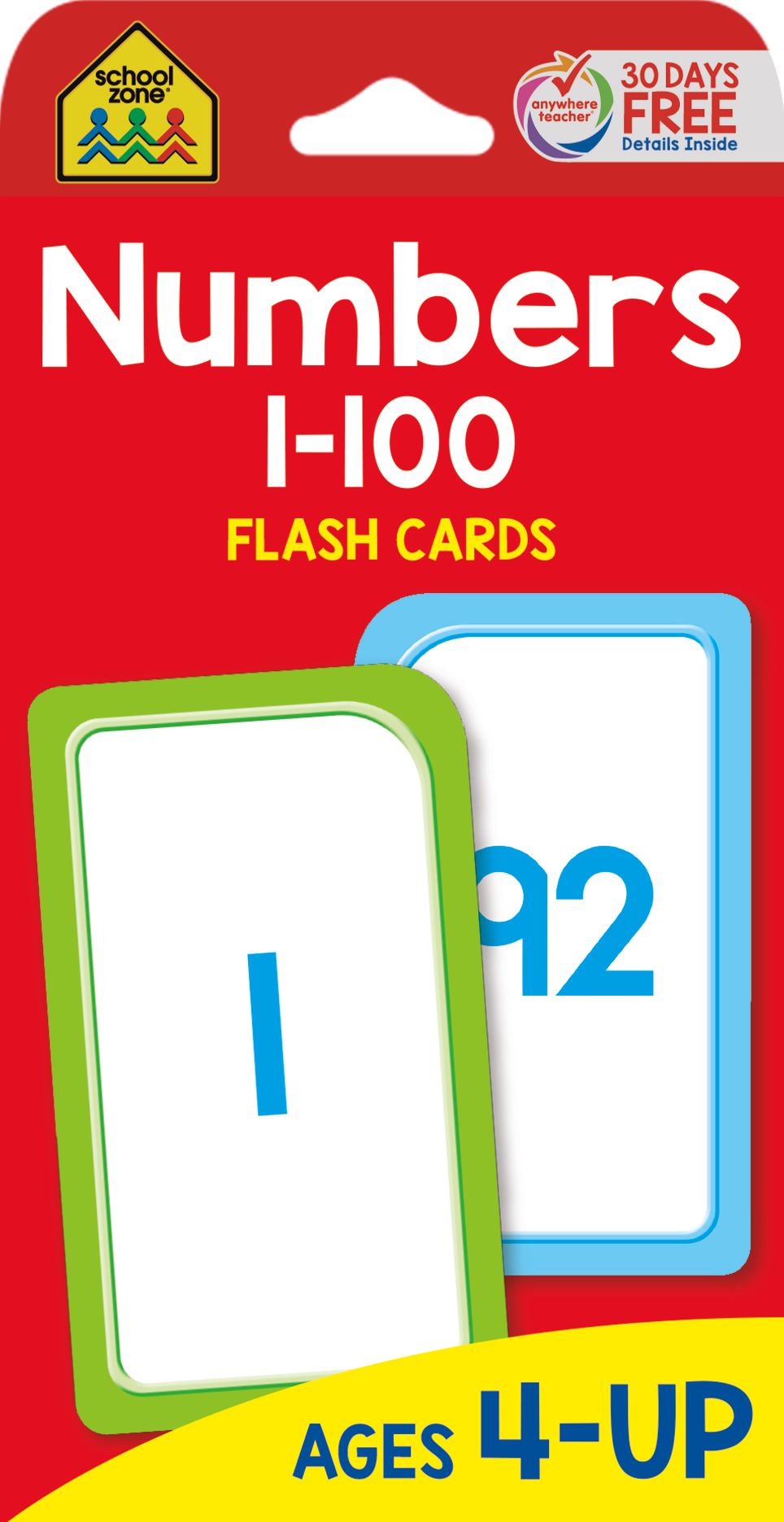 Numbers 1-100: Flashcards