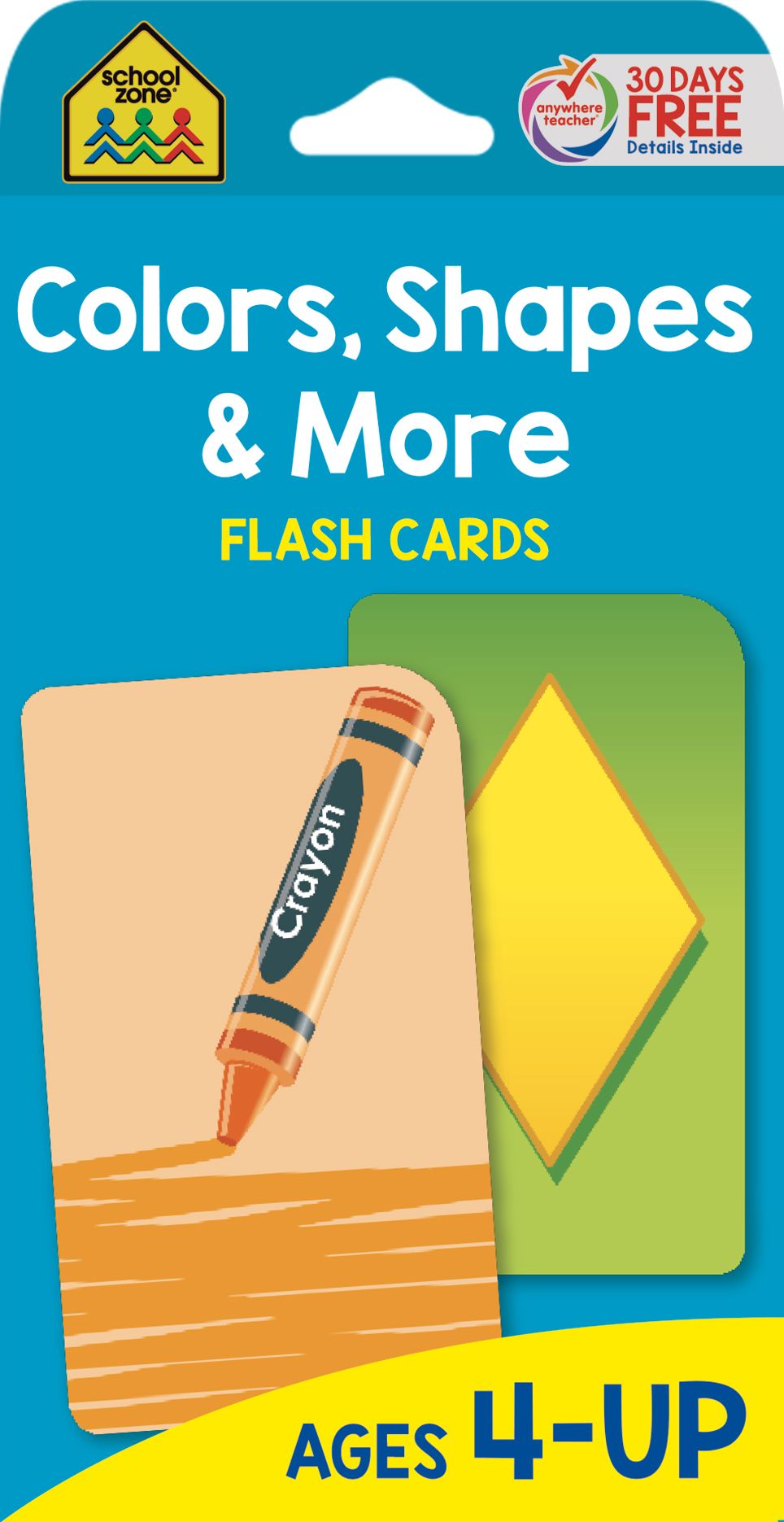 Colors, Shapes and More-Flash Cards