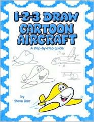 1-2-3 Draw Cartoon Aircraft