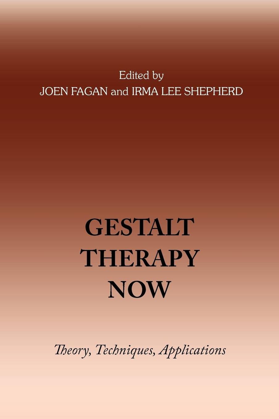 Gestalt Therapy Now