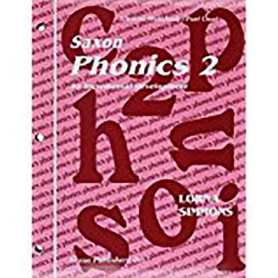 Saxon Phonics 2, 1st Edition Student Workbook/Reader