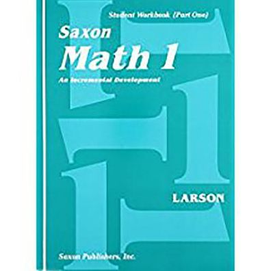 Saxon Math 1: Student Workbook Set 1st Edition
