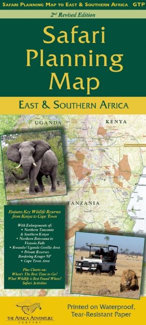 Safari Planning Map East & Southern Africa