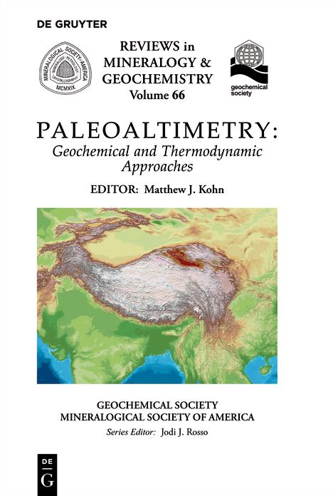 Paleoaltimetry: Geochemical and Thermodynamic Approaches