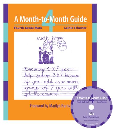 MTM Fourth Grade Math: A Month-to-Month Guide (includes CD)