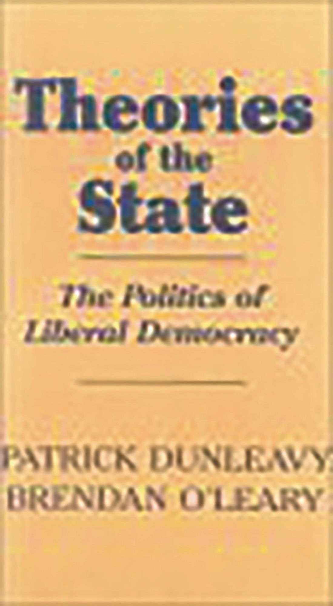 Theories Of The State