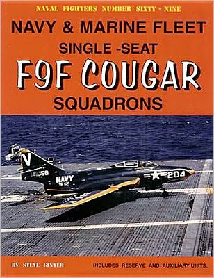 Navy & Marine Fleet Single-Seat F9F Cougar Squadrons