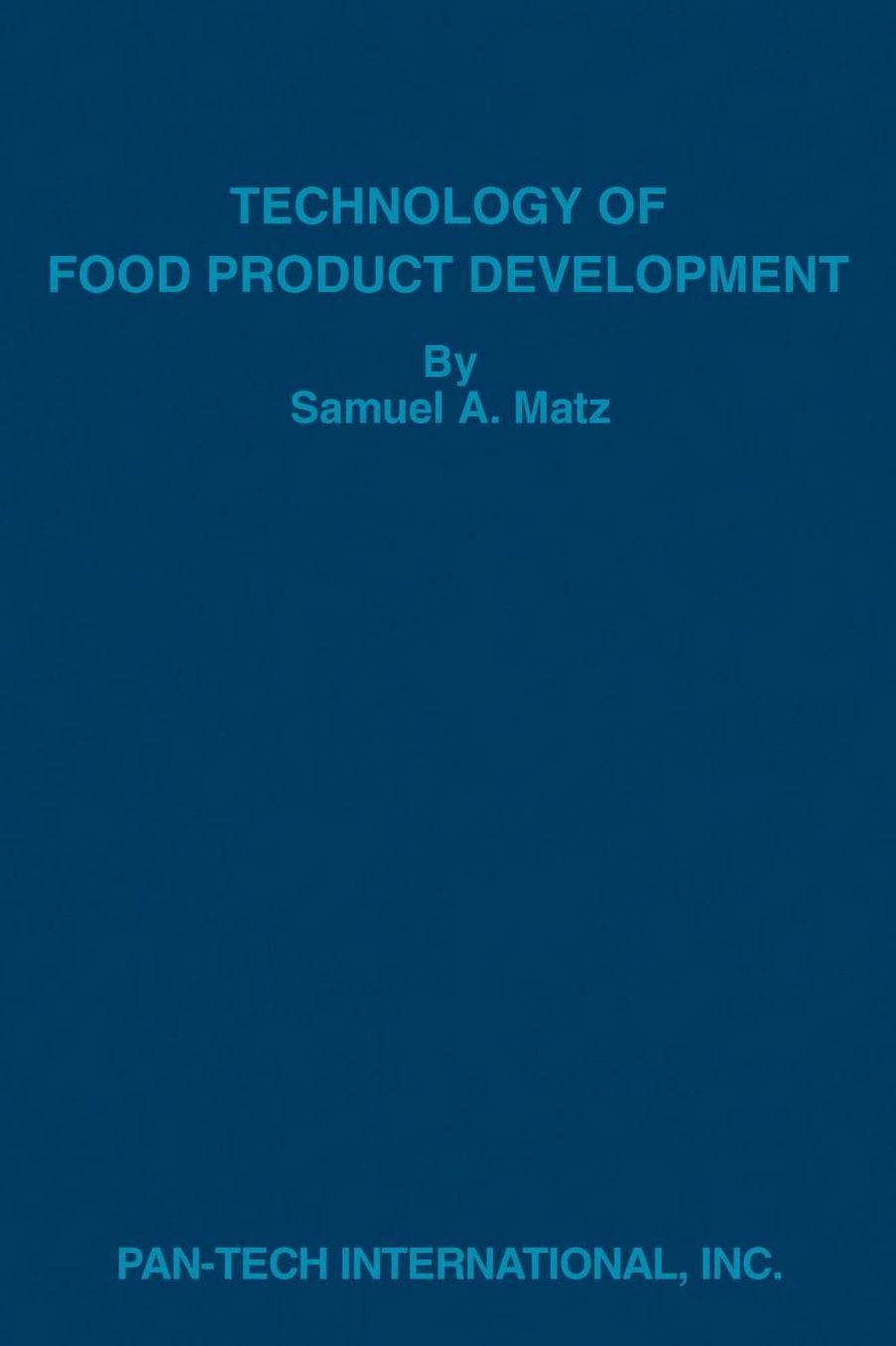 Technology of Food Product Development