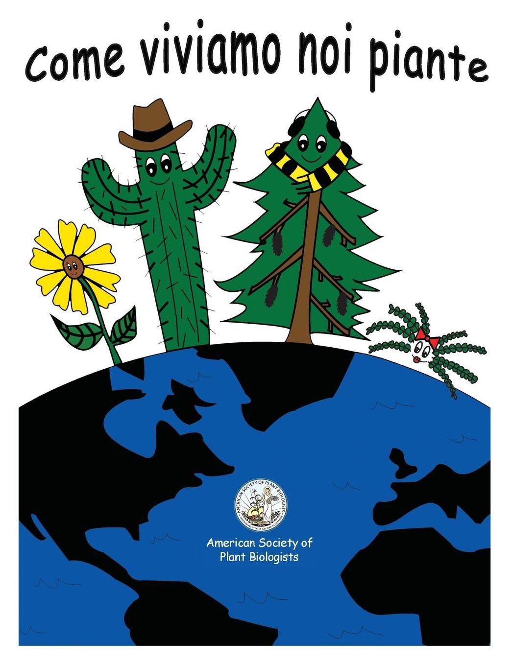My Life as a Plant - Italian: Coloring & Activity Book for Plant Biology