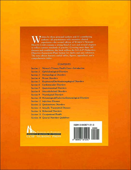 Women's Primary Health Care: Protocols and Practice