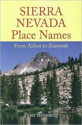 Sierra Nevada Place Names