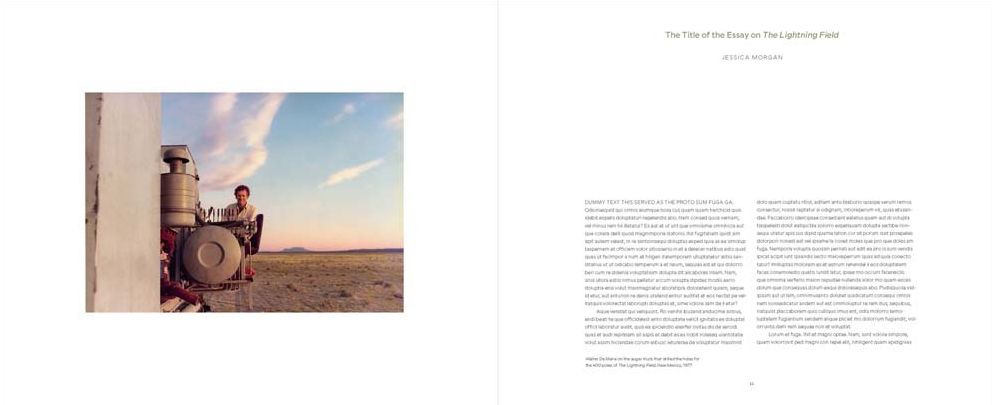 Walter de Maria: The Lightning Field