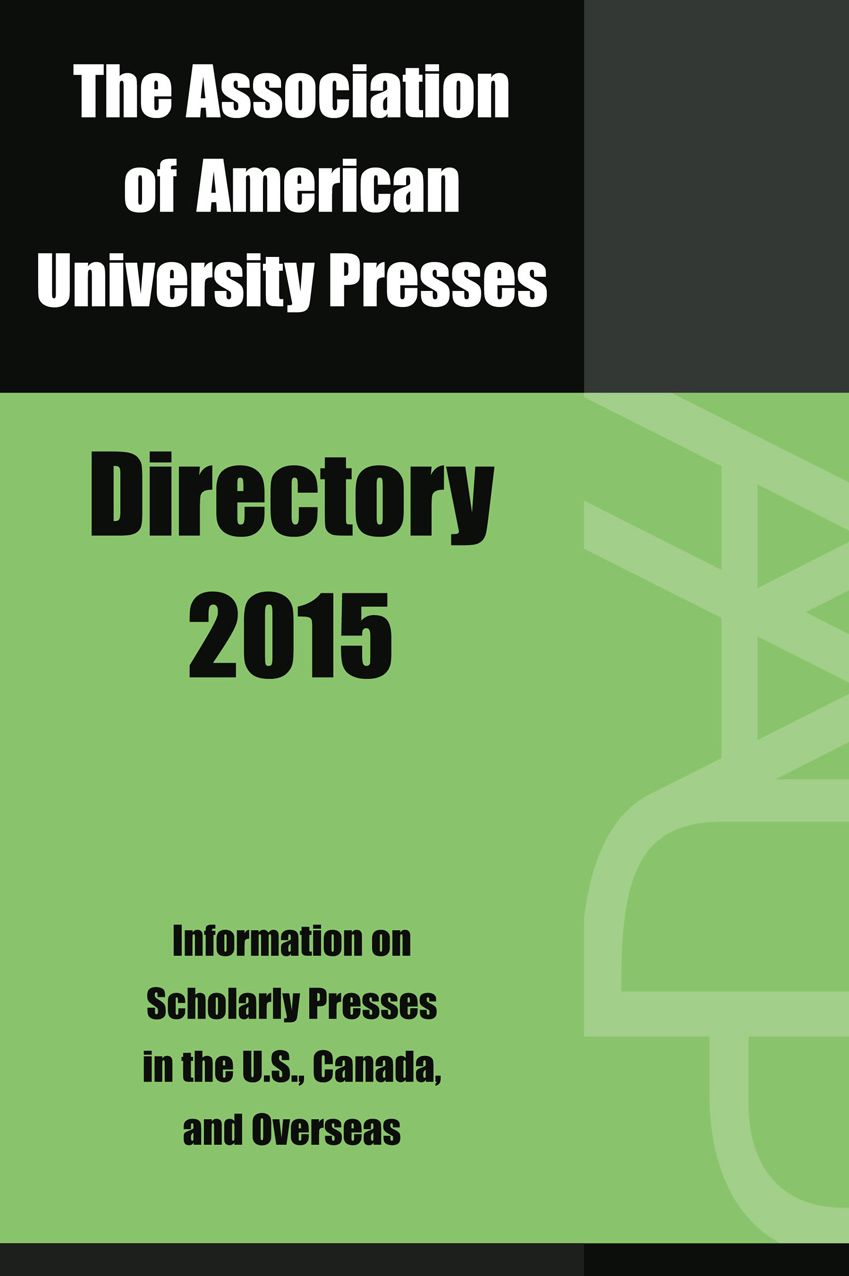 Association of American University Presses Directory 2015