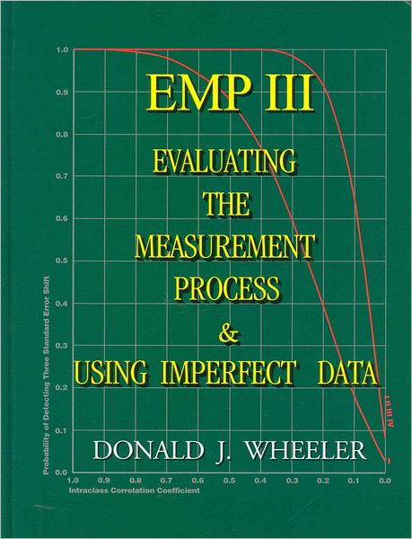 EMP (Evaluating the Measurement Process) III: Using Imperfect Data