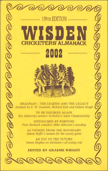 2002 Wisden Cricketers Almanack
