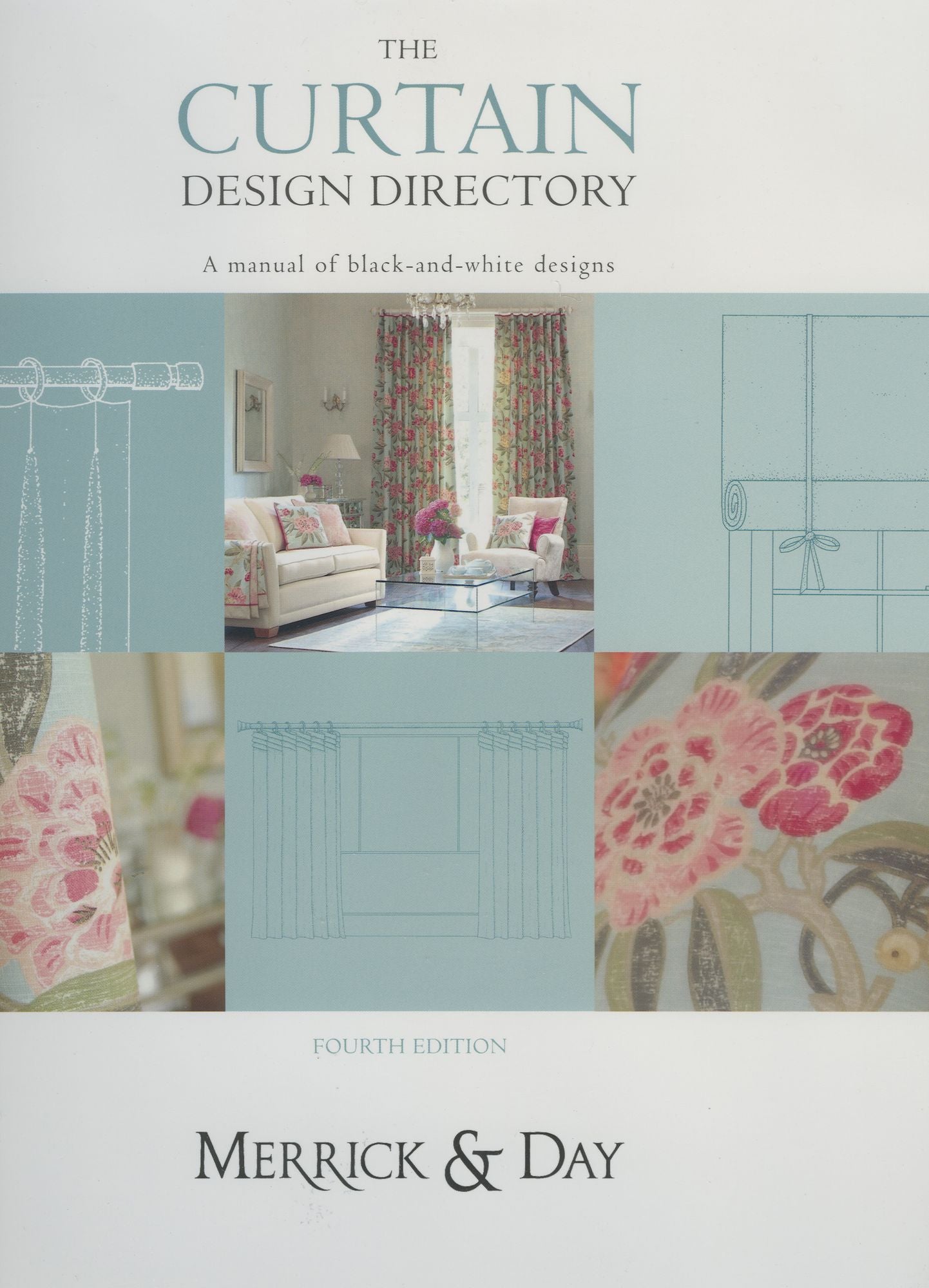 The Curtain Design Directory: A Manual of Black-and-White Designs