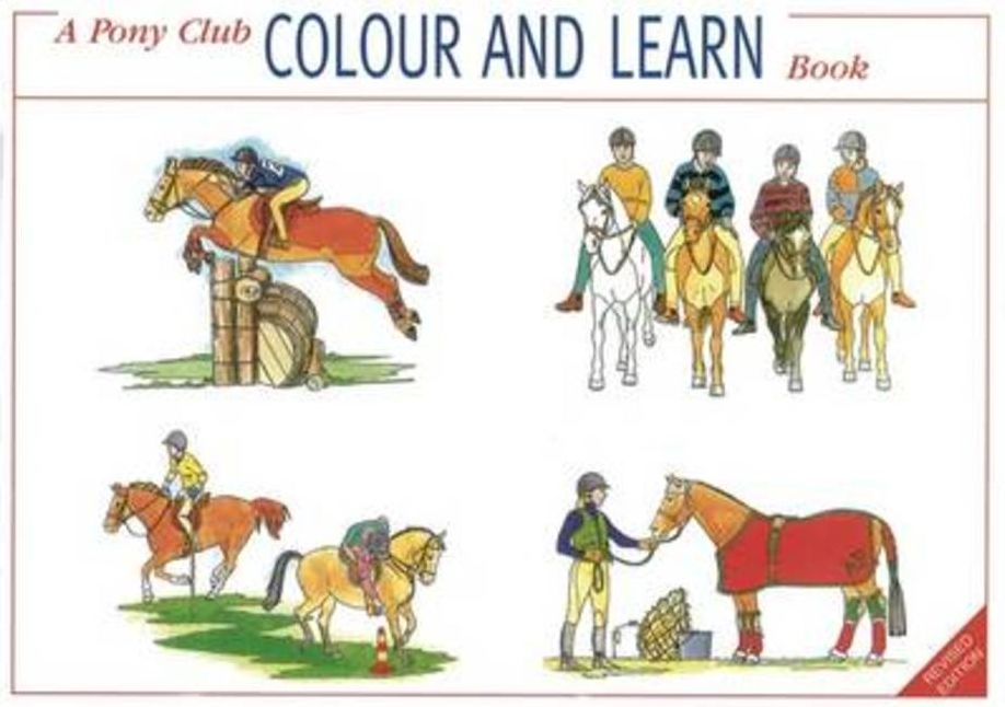 Pony Club Colour & Learn Book