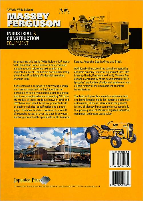 Worldwide Guide to Massey Ferguson Industrial and Construction Equipment