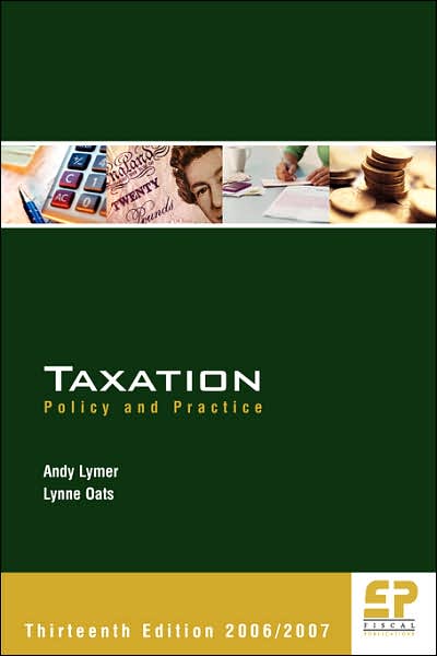 Taxation: Policy and Practice