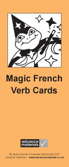 Magic French Verb Cards Flashcards (8): Speak French more Fluently!