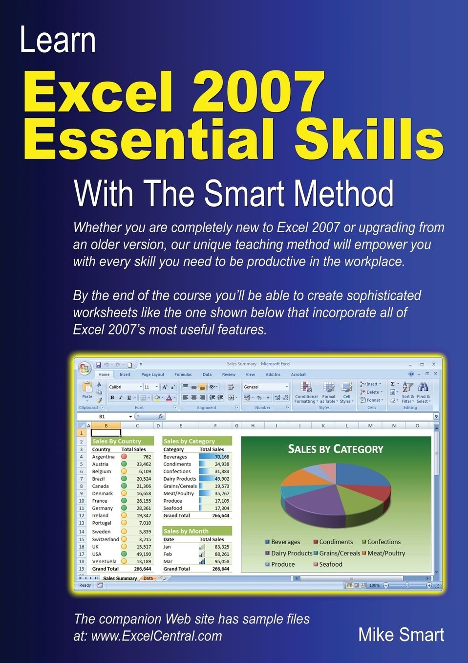 Learn Excel 2007 Essential Skills With The Smart Method