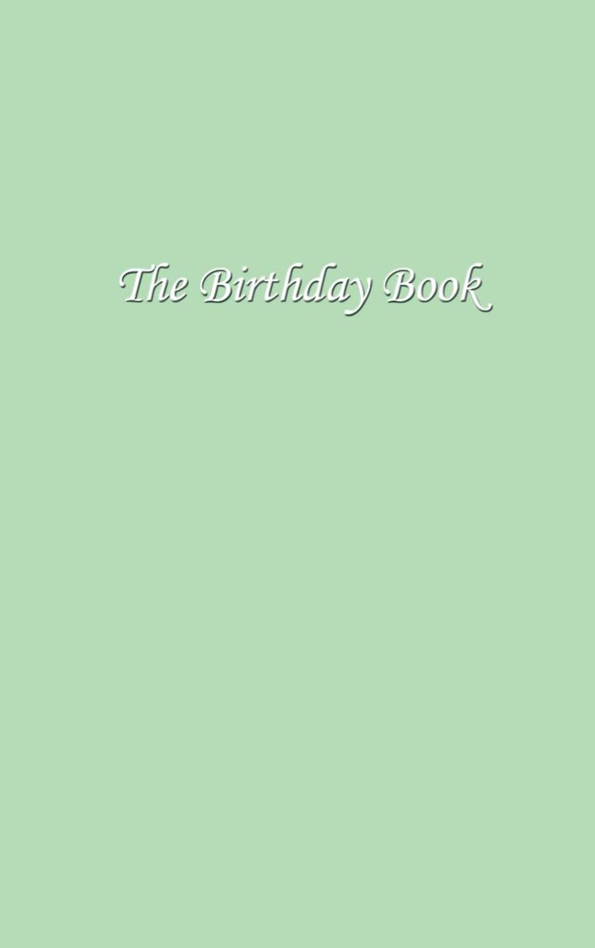 The Birthday Book: Pastel Green