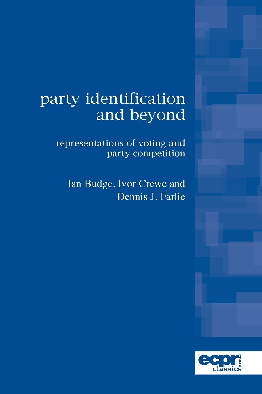 Party Identification and Beyond: Representations of Voting and Party Competition