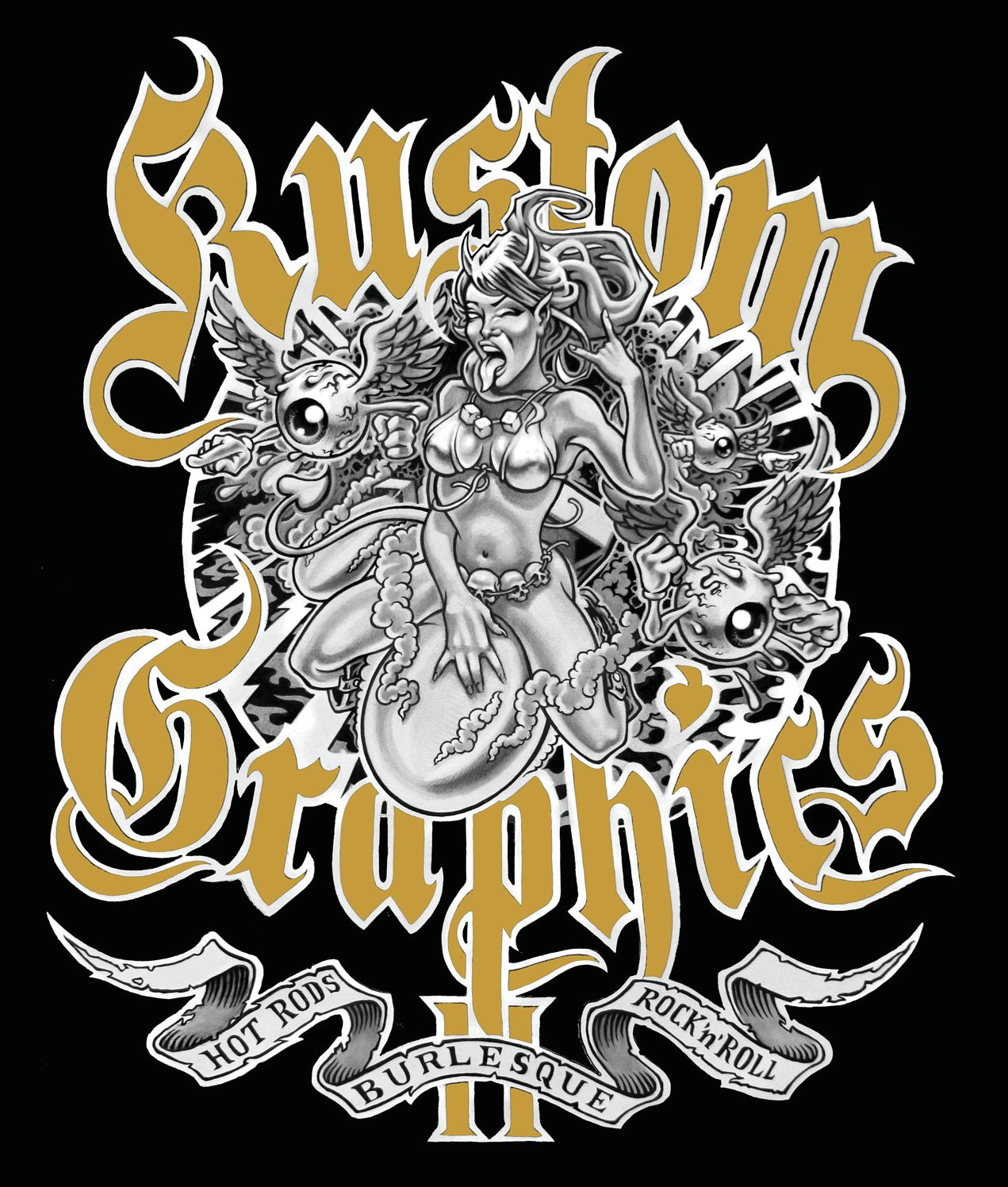 Kustom Graphics II: More Hot Rods, Burlesque and Rock 'n' Roll