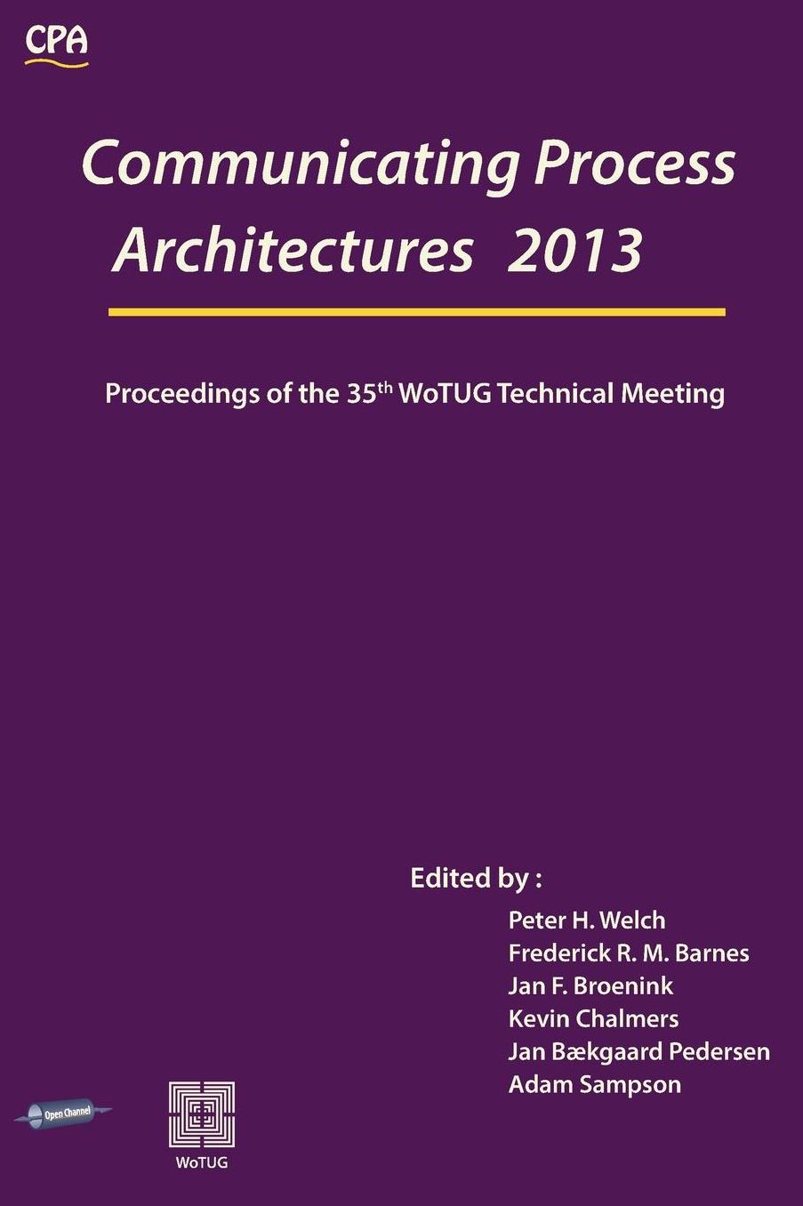 Communicating Process Architectures 2013
